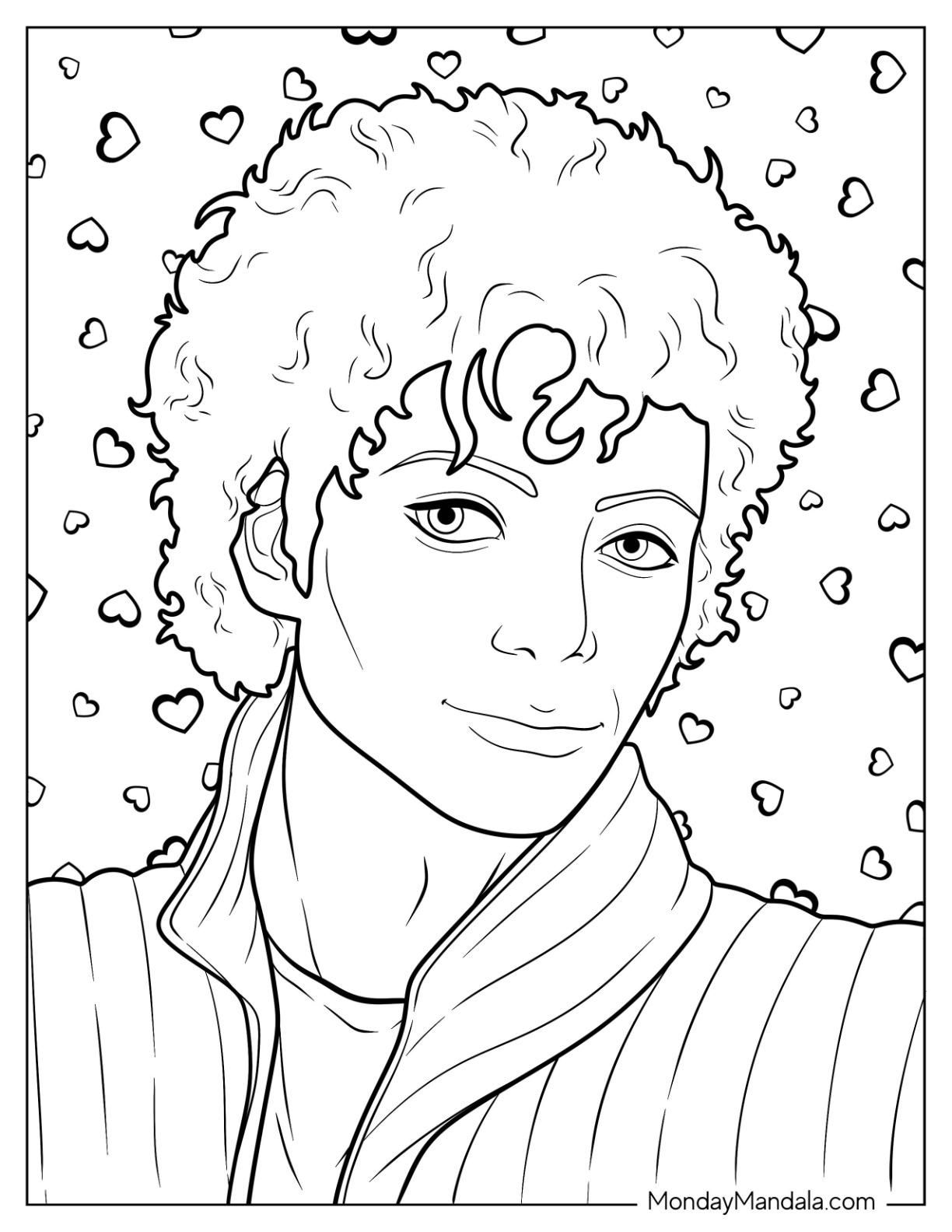 Michael jackson coloring pages free pdf printables