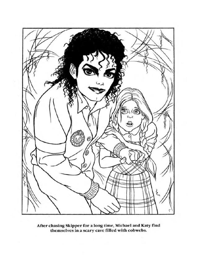 Michael jackson bootleg coloring book â whats a blog