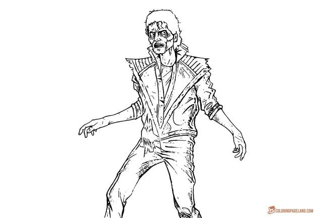 Best photo of michael jackson coloring pages