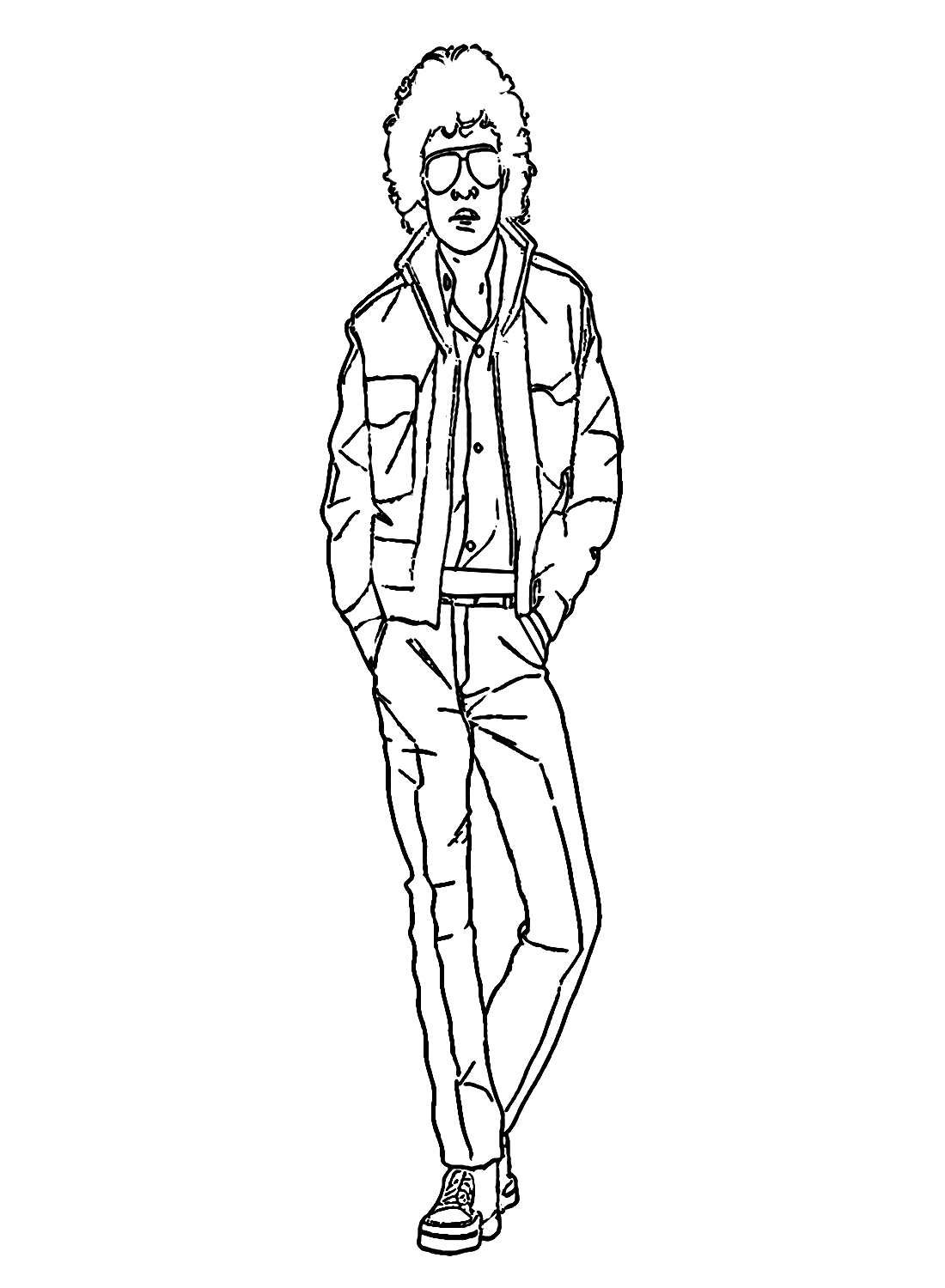 Michael jackson coloring pages printable for free download