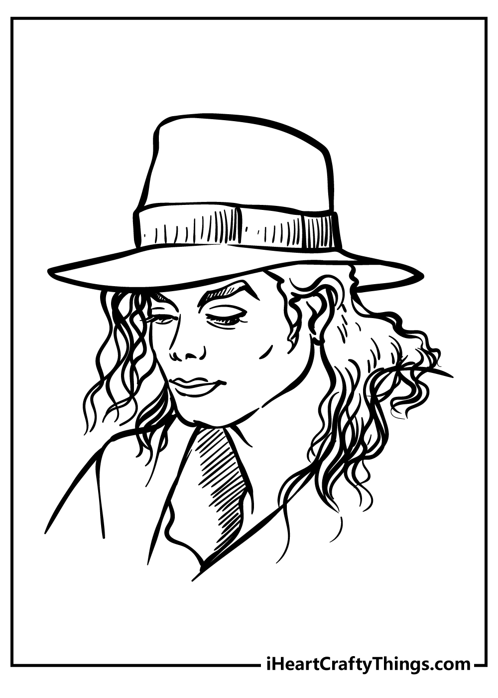 Michael jackson coloring pages free printables