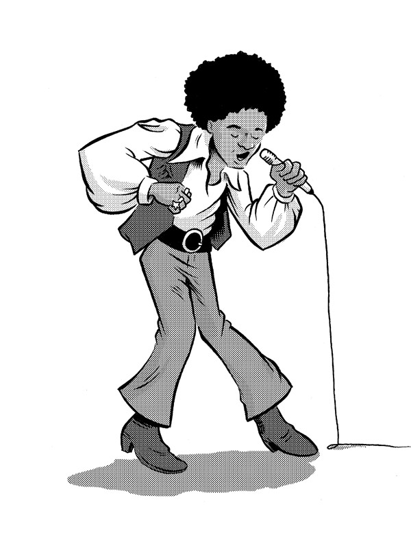 Michael jackson pinup â ben towle ics cartooning teaching