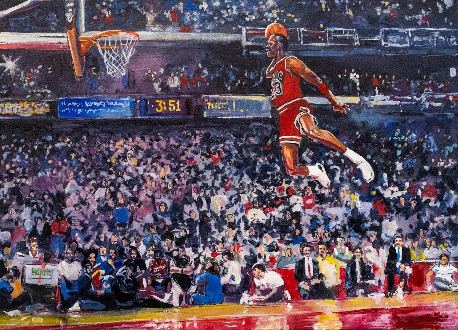 Michael jordan â joe everson art