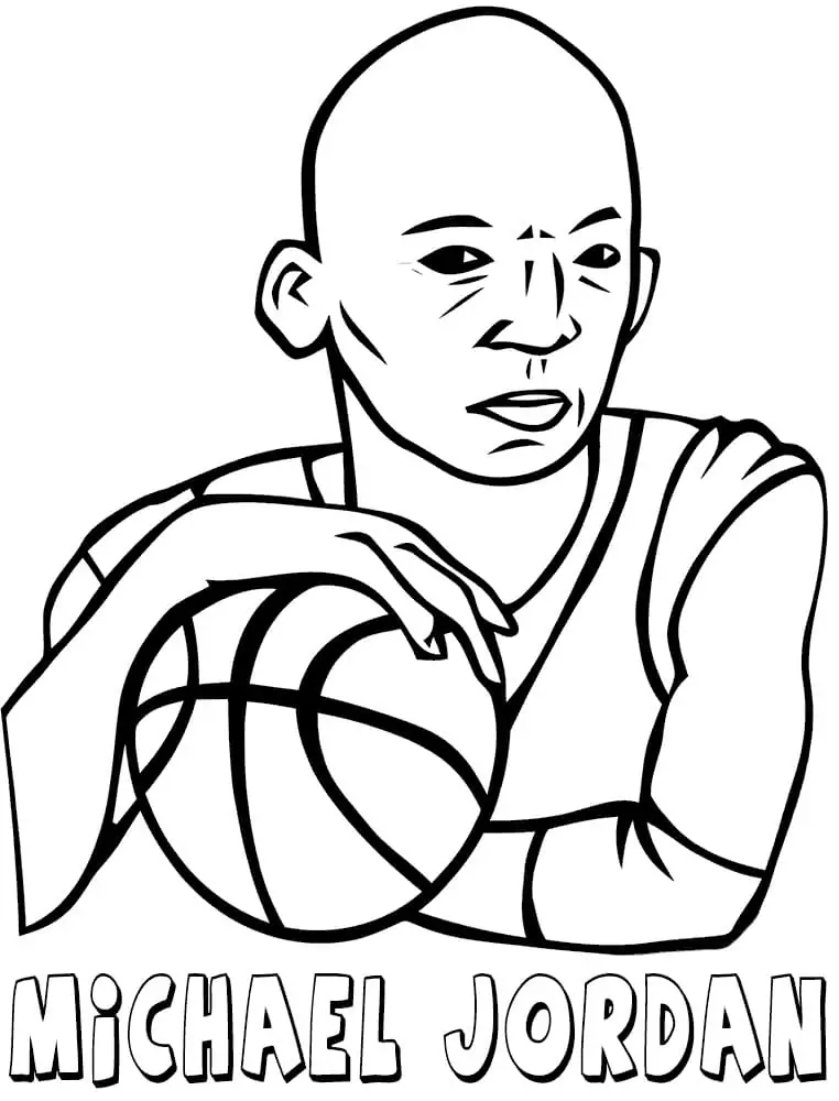 Michael jordan malvorlagen