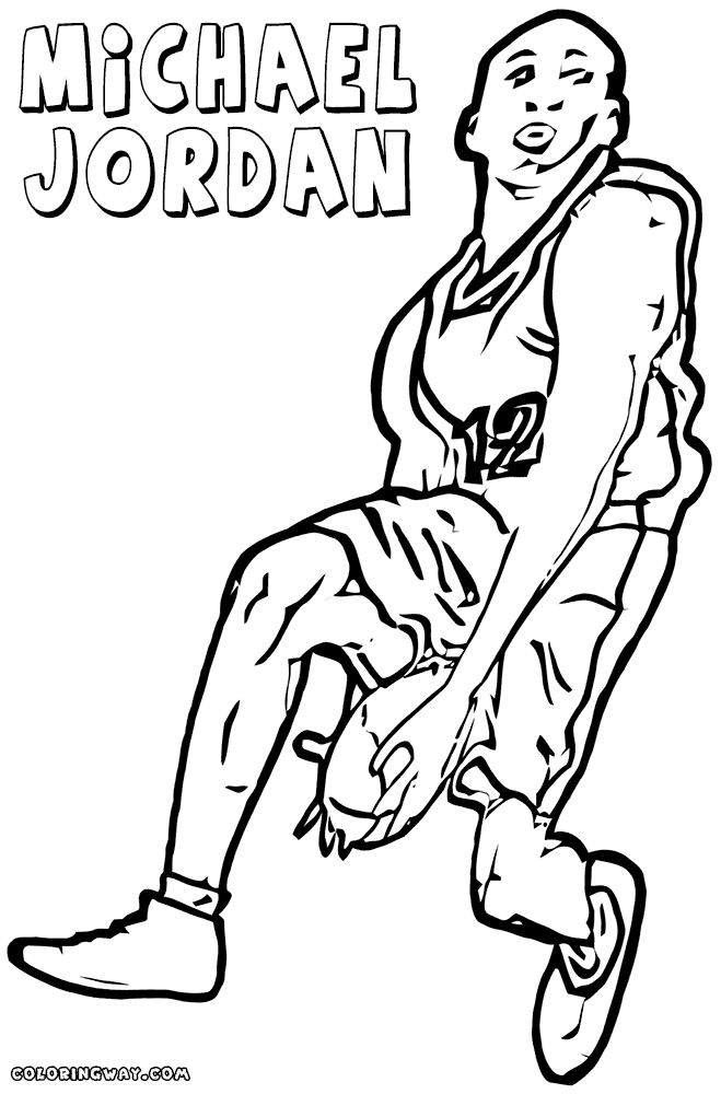Michael jordan coloring pages coloring pages to download and print