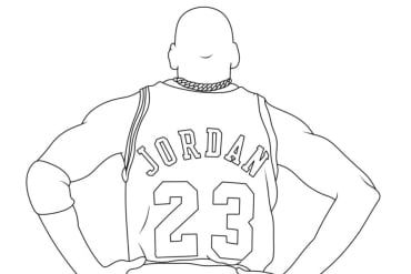 Michael jordan coloring pages for kids michael jordan ausmalbilr kinr ausmalen