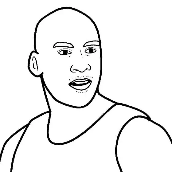 Michael jordan malvorlagen