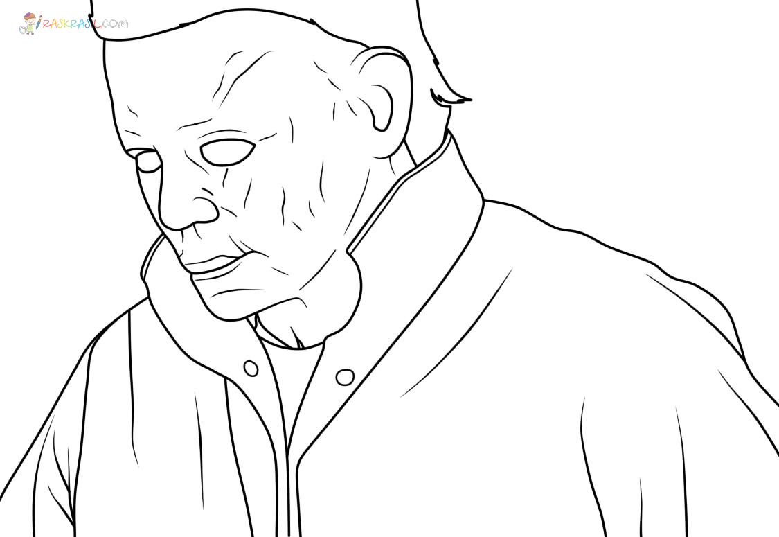 Michael myers coloring pages