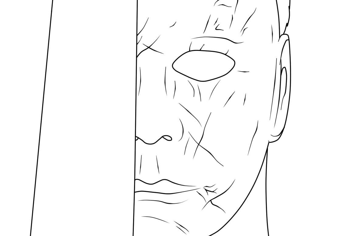 Michael myers coloring pages by coloringpageswk on