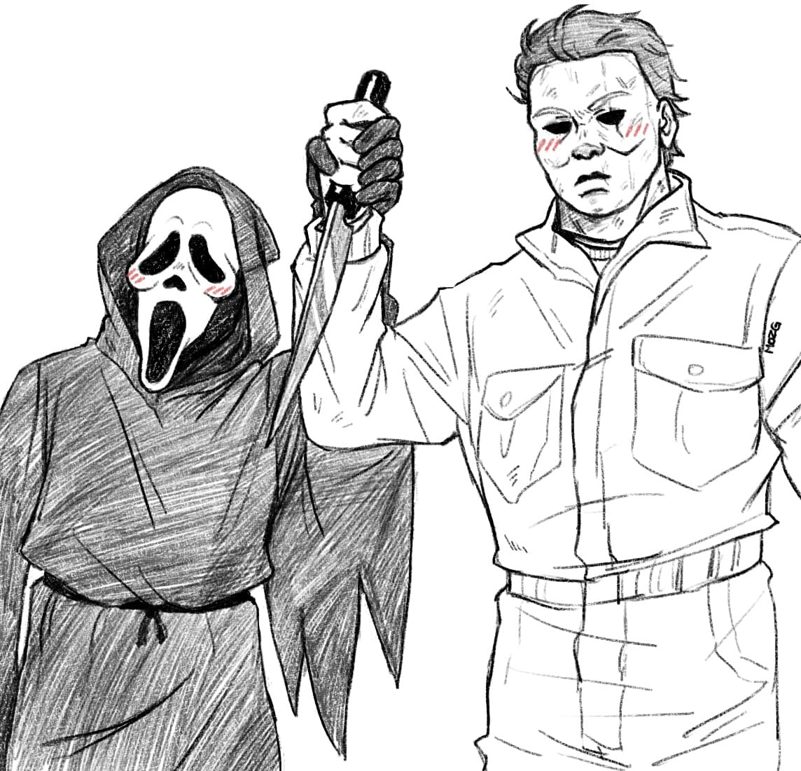 Michael myers coloring pages