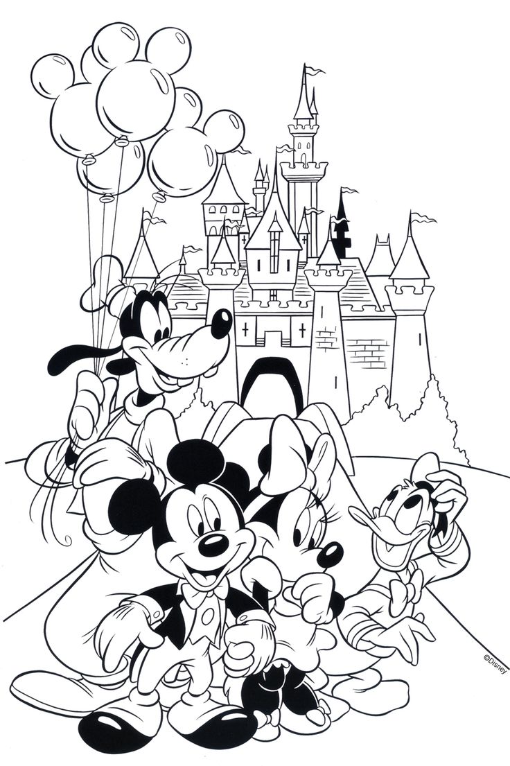 Free disney coloring page printable disney coloring pages mickey mouse coloring pages cartoon coloring pages