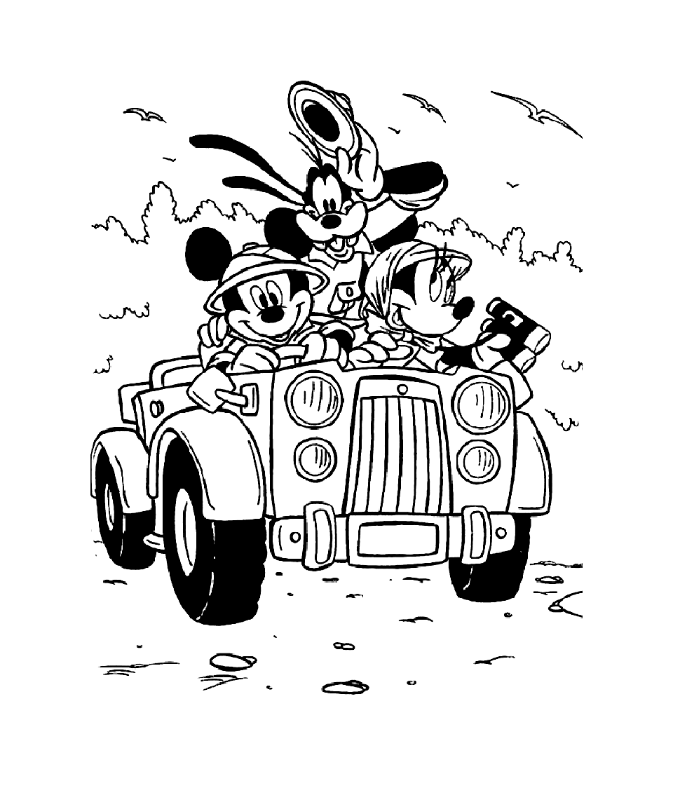 Mickey and his friends for kids