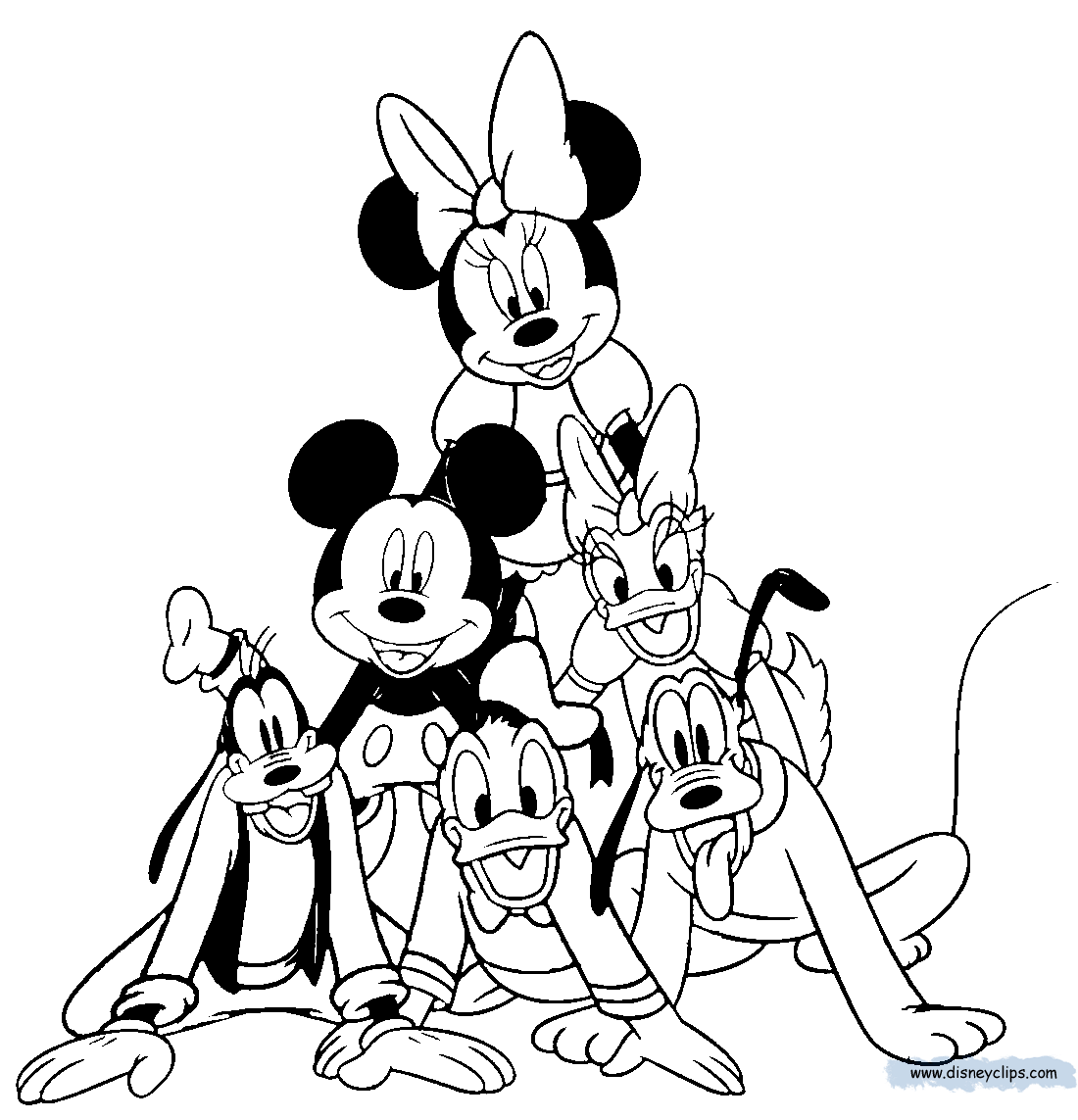 Mickeyfriendscoloringgif ã pixels mickey mouse coloring pages mickey mouse and friends mickey mouse art