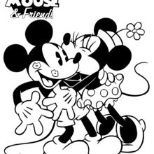 Mickey mouse coloring pages