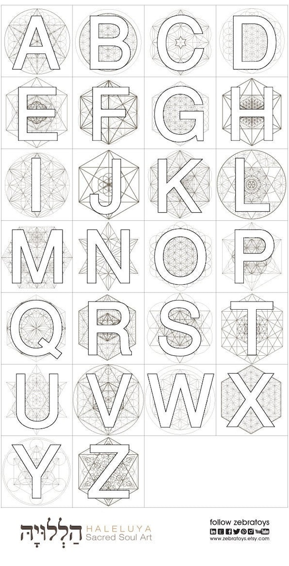 English alphabet