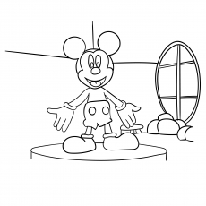 Top free printable mickey mouse coloring pages online