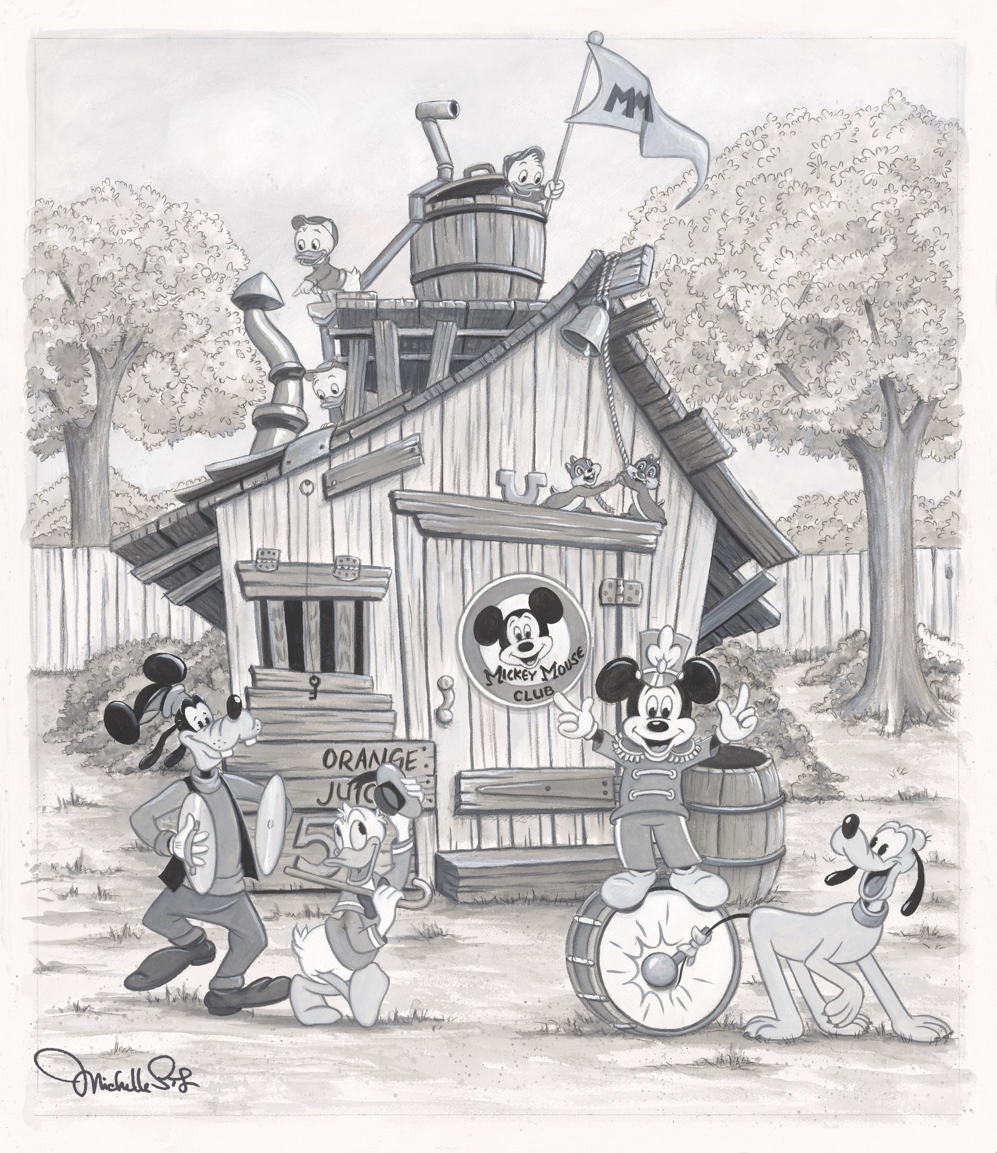 Mickey mouse club house