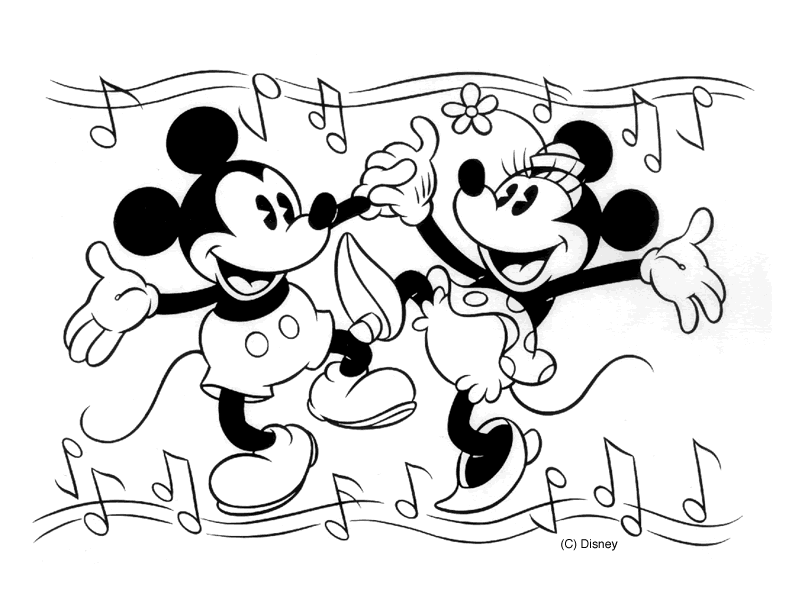 Free printable mickey mouse coloring pages for kids