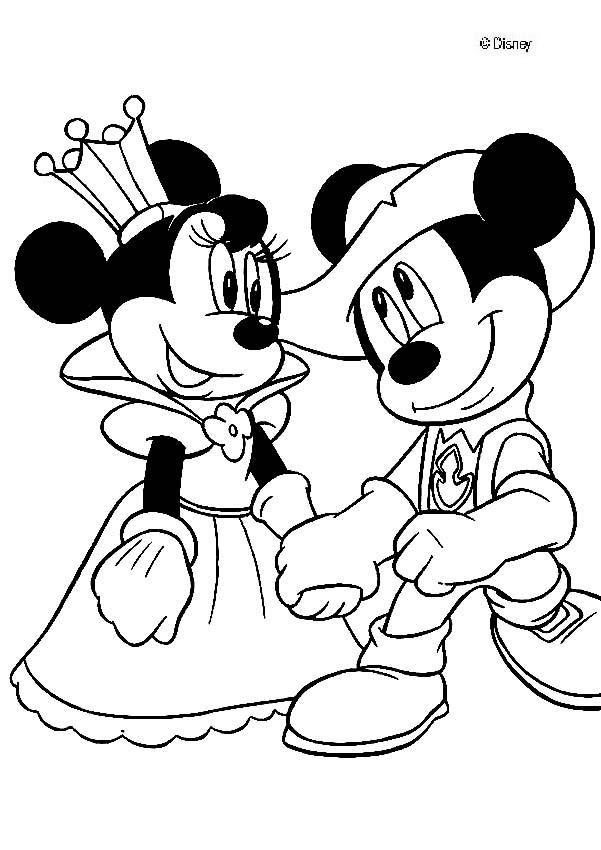 Mickey mouse face coloring pages page