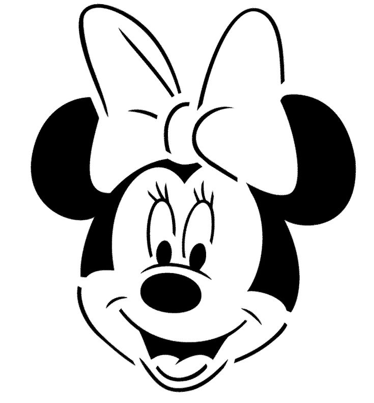 Free minnie mouse head clipart