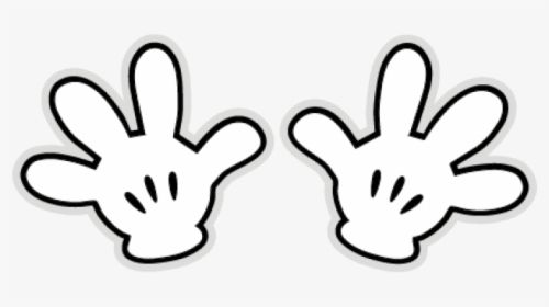 Free printable mickey mouse gloves number