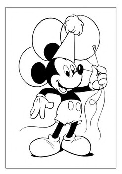 Mickey mouse coloring pages for kids join the fun with disneys characters pdf