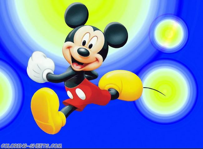 Mickey mouse coloring pages printable pictures online