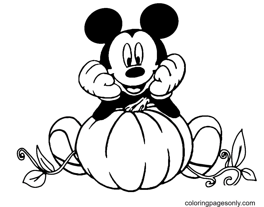 Mickey mouse coloring pages printable for free download