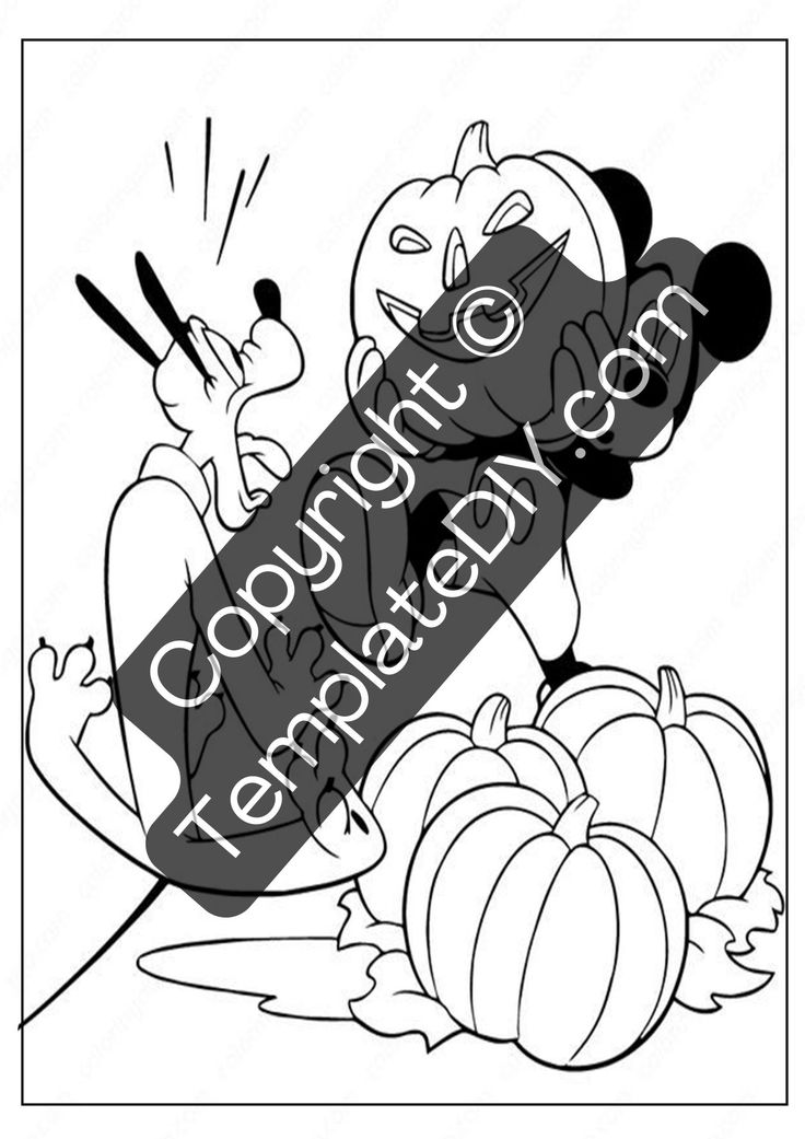 Mickey mouse halloween coloring pages printable in pdf mickey mouse halloween halloween coloring halloween coloring pages
