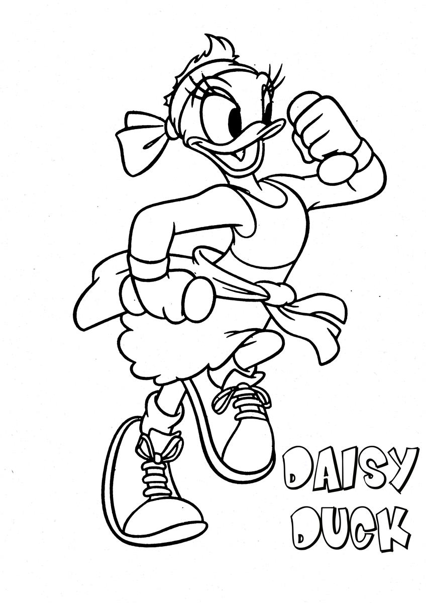 Mickey mouse coloring page