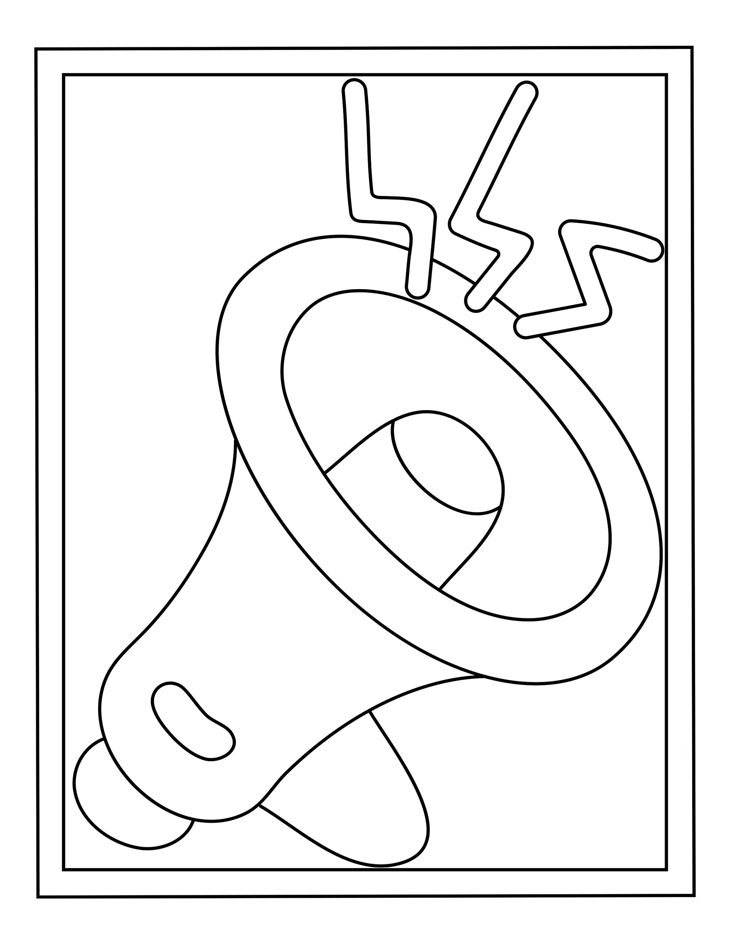 Printable microphone coloring pages