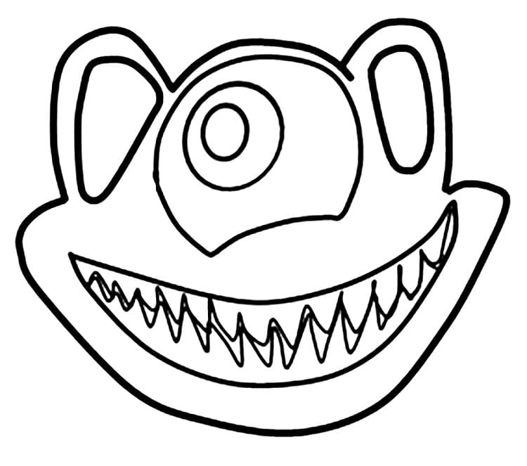 Free printable scary juan coloring page