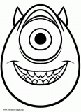 Monsters university coloring pages