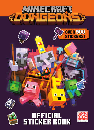 Minecraft official dungeons sticker book minecraft by random house books