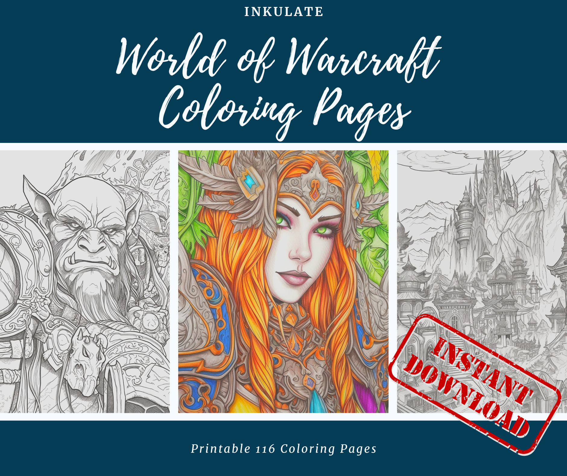 Gaming coloring page