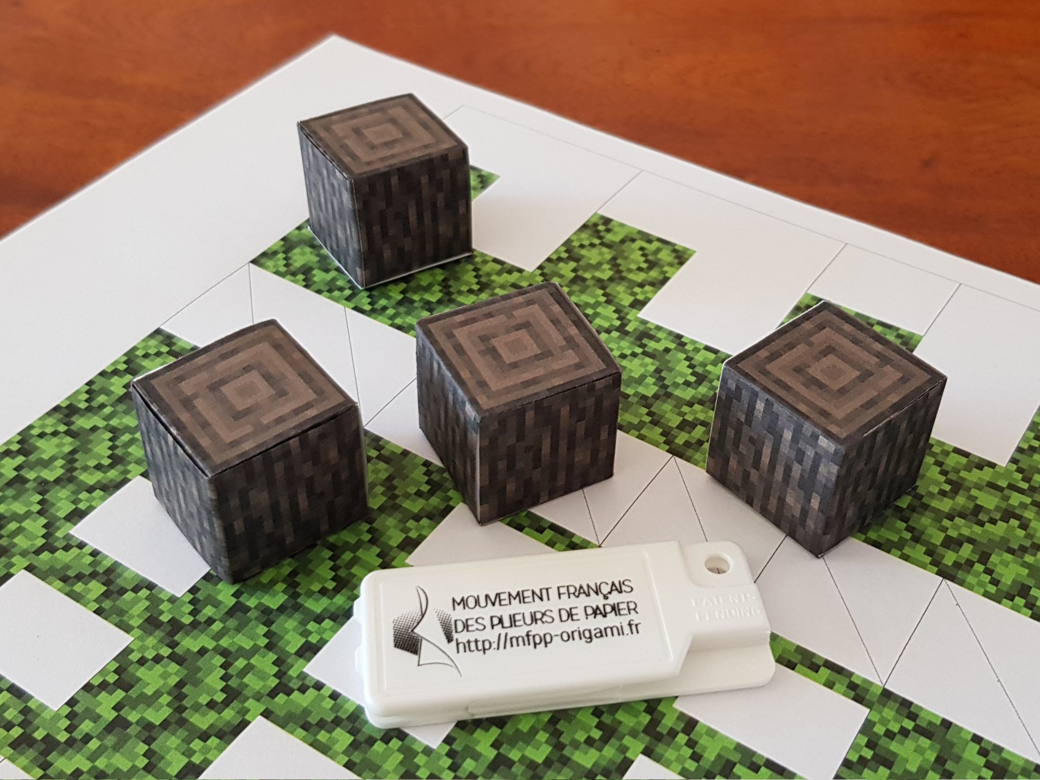Minecraft origami minecraftfold x