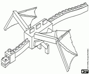 Ender dragon the dragon from minecraft coloring page printable game minecraft ender dragon minecraft coloring pages minecraft printables
