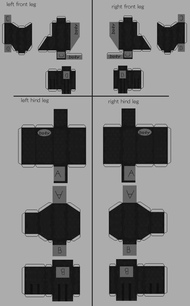 Enderdragon papercraft paper crafts papercraft minecraft skin minecraft printables