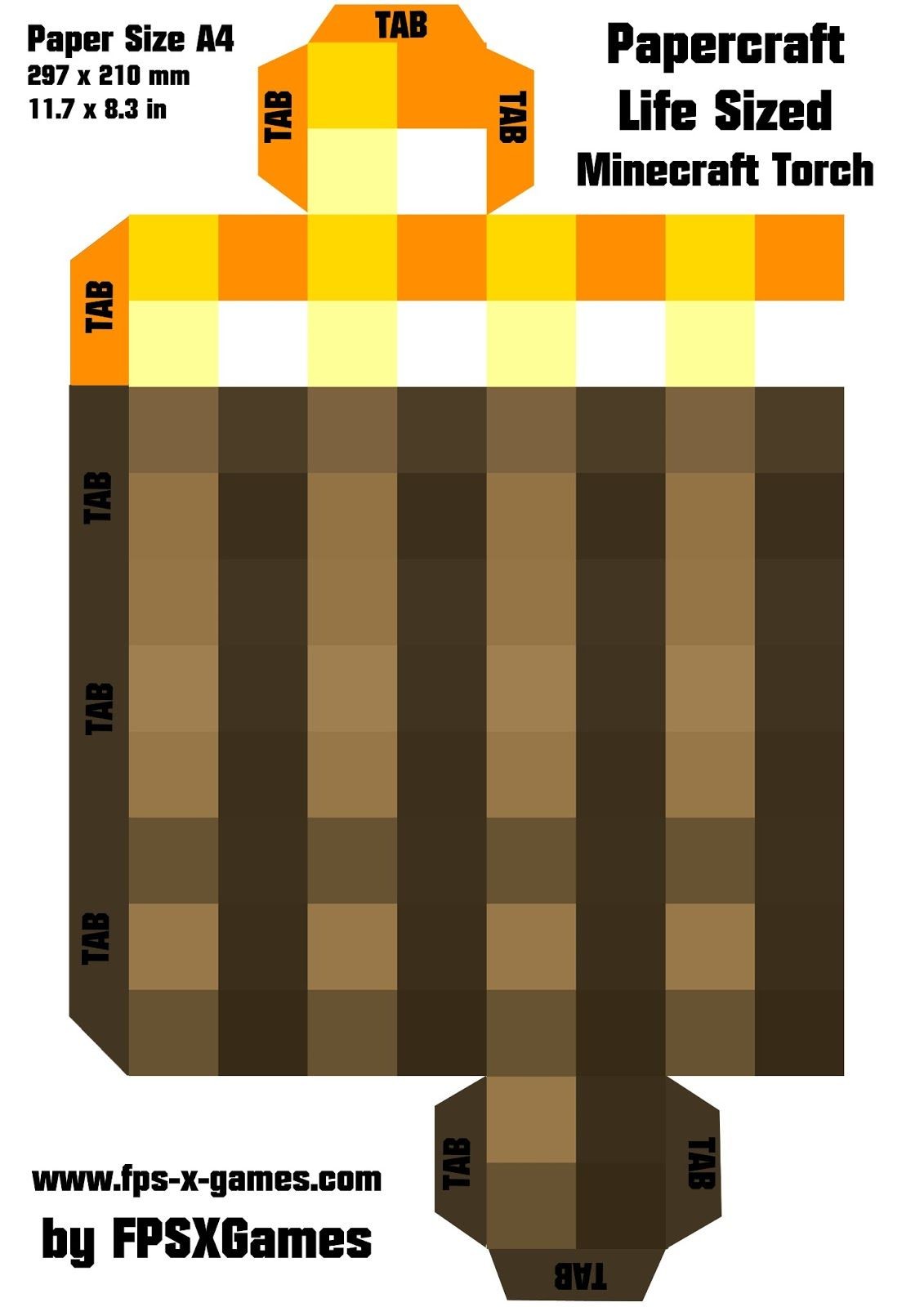 Printable minecraft papercraft enderdragon