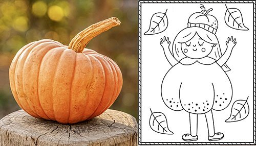 Halloween pumpkin day coloring pages