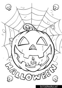 Halloween coloring pages