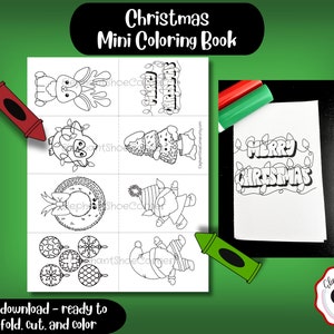Mini coloring book