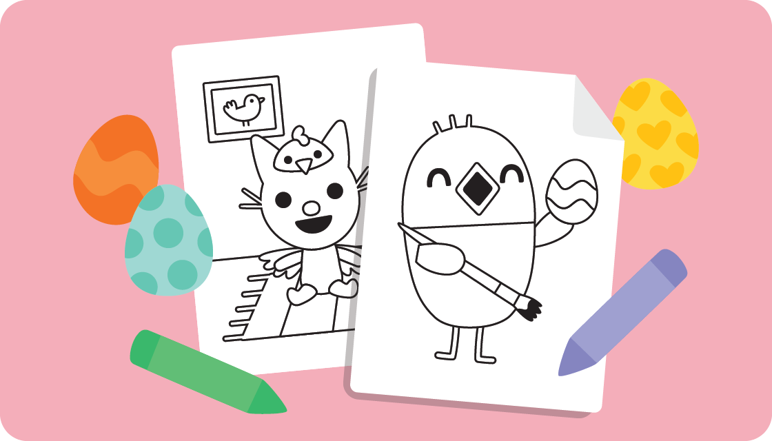 Coloring sago mini printables
