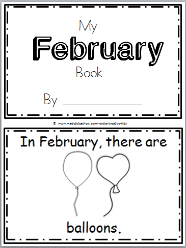 Free february mini book made by teachers