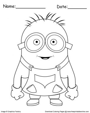 Free minion coloring page minion coloring pages minions coloring pages coloring pages