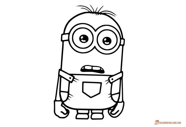 Inspiration photo of minions coloring pages