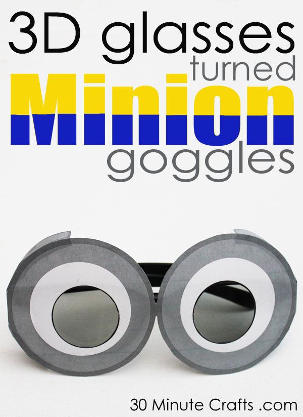 D minion goggles