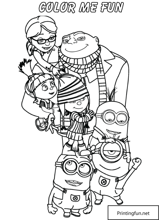 Free printables and activities from the animated movie despicable me â