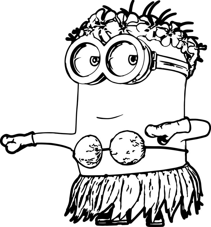 Minion coloring pages