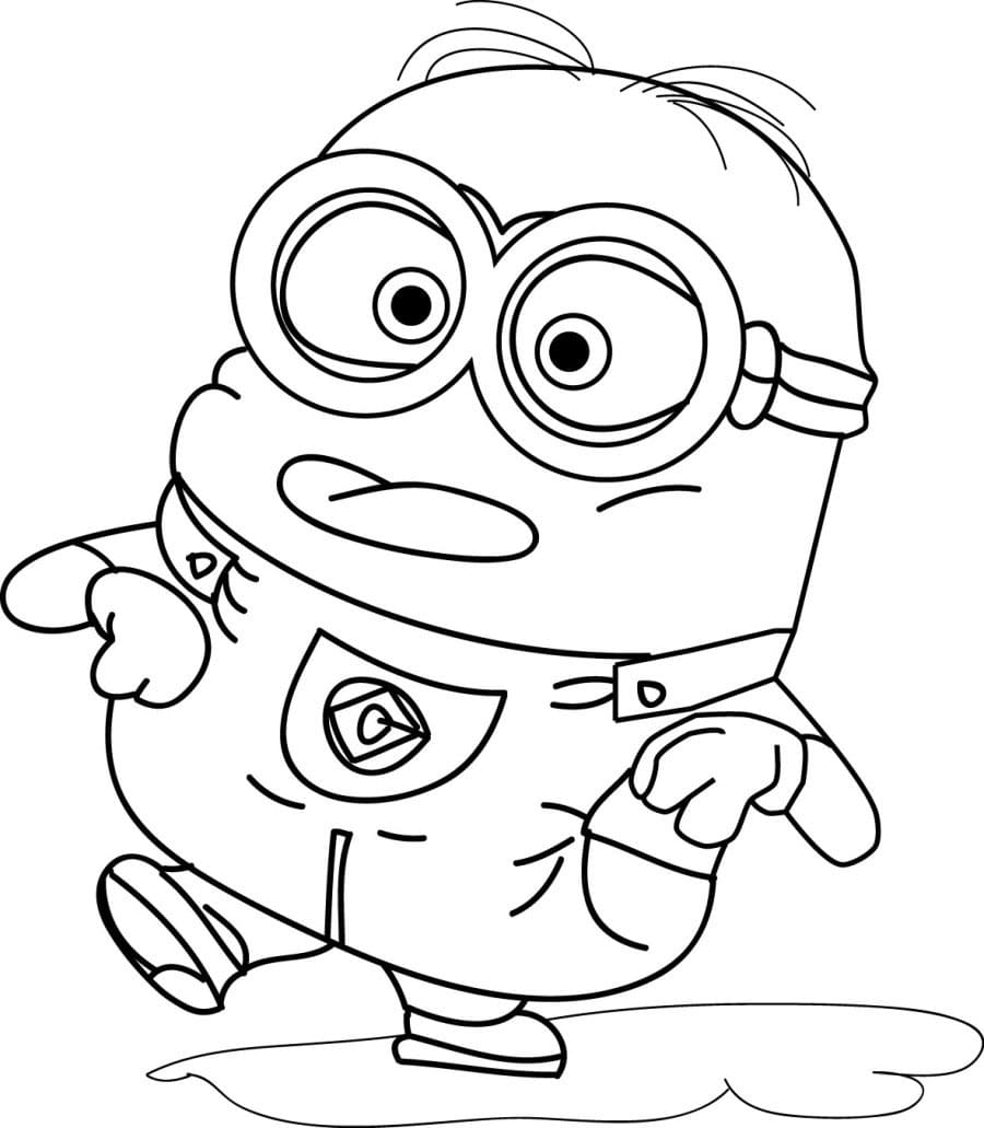 Minions coloring pages